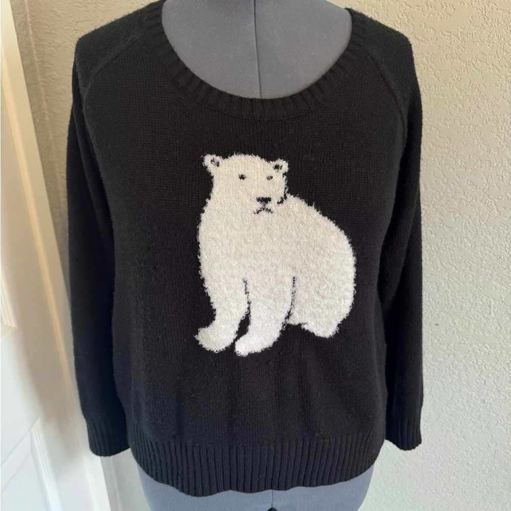 Route 66 Polar Bear Sweater